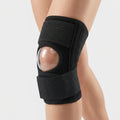 Kniebandage mit Seitenstützen und Klettverschluss, atmungsaktiv, M bis 3XL -    Zorenza