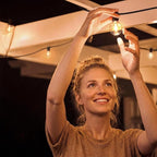 LED Lichterkette Outdoor wetterfest mit warmweißem Licht -    Zorenza