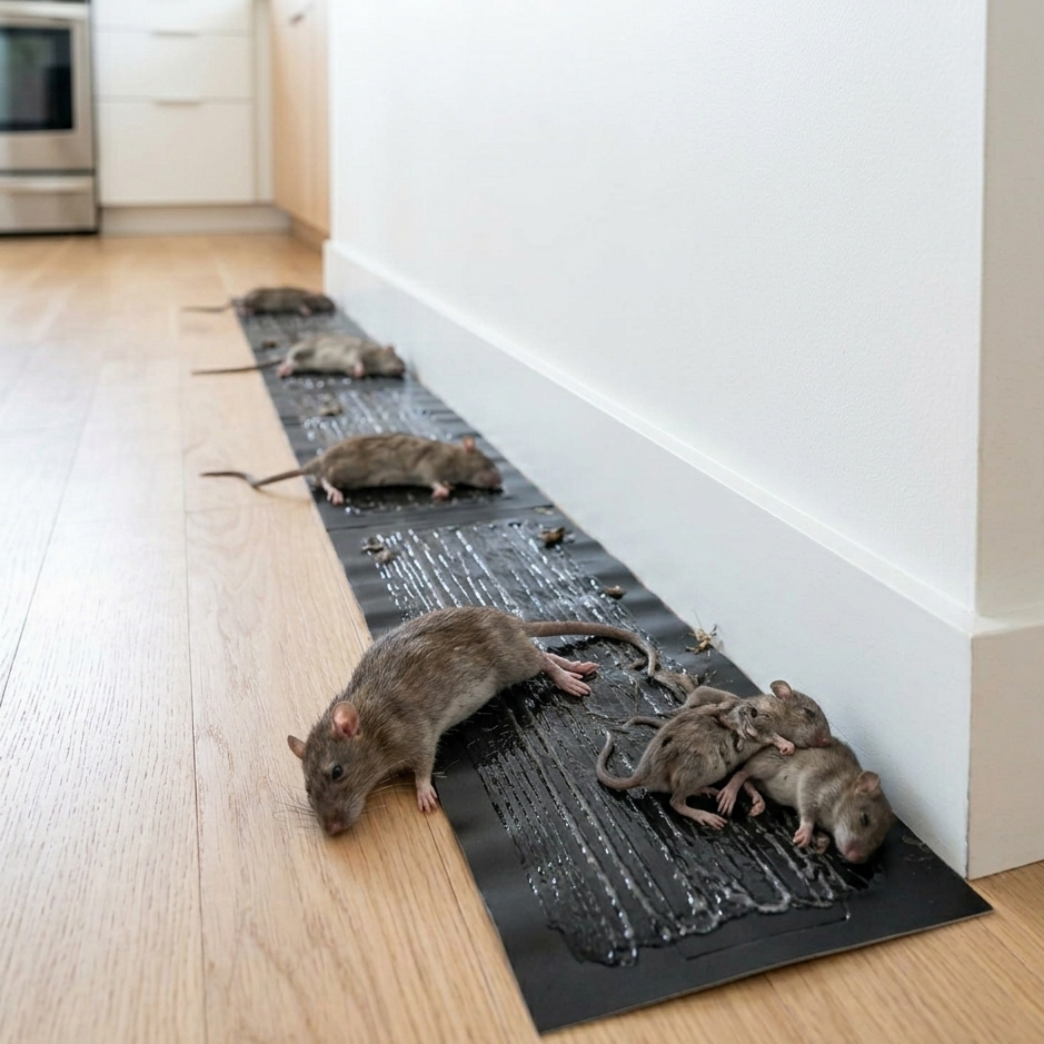 Große Klebefallen für Nagetiere & Insekten – 10er-Set -    Zorenza