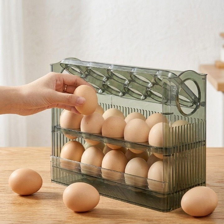 Eier-Organizer stapelbar für Kühlschrank -    Zorenza