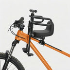 Fahrrad-Kindersitz vorne mit Klappfußrasten und Haltestange -    Zorenza