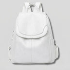 Anti-Diebstahl-Rucksack für Damen – Geprägtes PU-Leder mit verstecktem Reißverschluss -    Zorenza