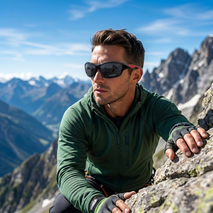 Polarisierte Sonnenbrille mit UV400-Schutz -    Zorenza