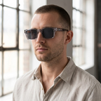 Polarisierte Sonnenbrille UV400 – Retro-Design, Unisex -    Zorenza