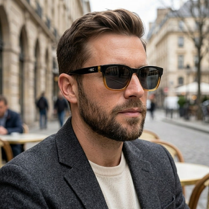 Polarisierte Sonnenbrille UV400 – Retro-Design, Unisex -    Zorenza