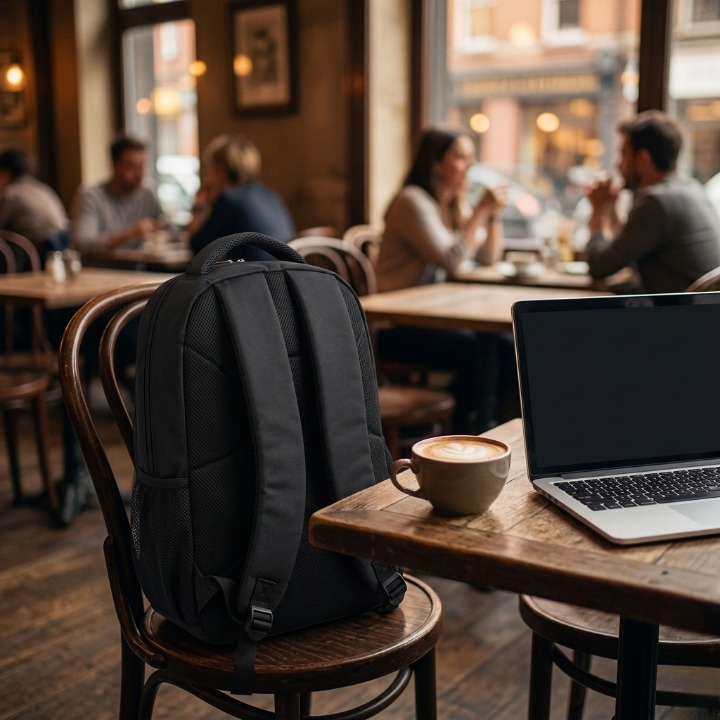 Rucksack Oxford wasserdicht mit Laptopfach und mehreren Fächern -    Zorenza