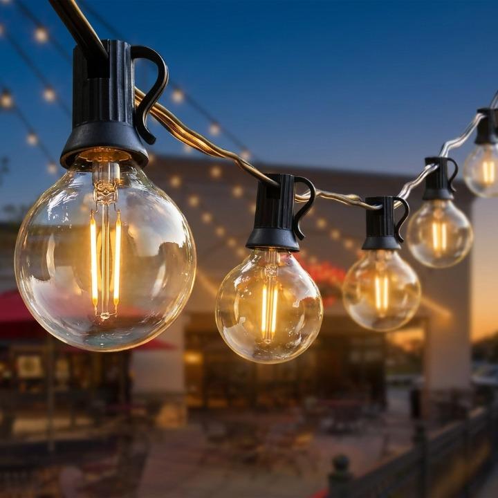 LED Lichterkette Outdoor wetterfest mit warmweißem Licht -    Zorenza