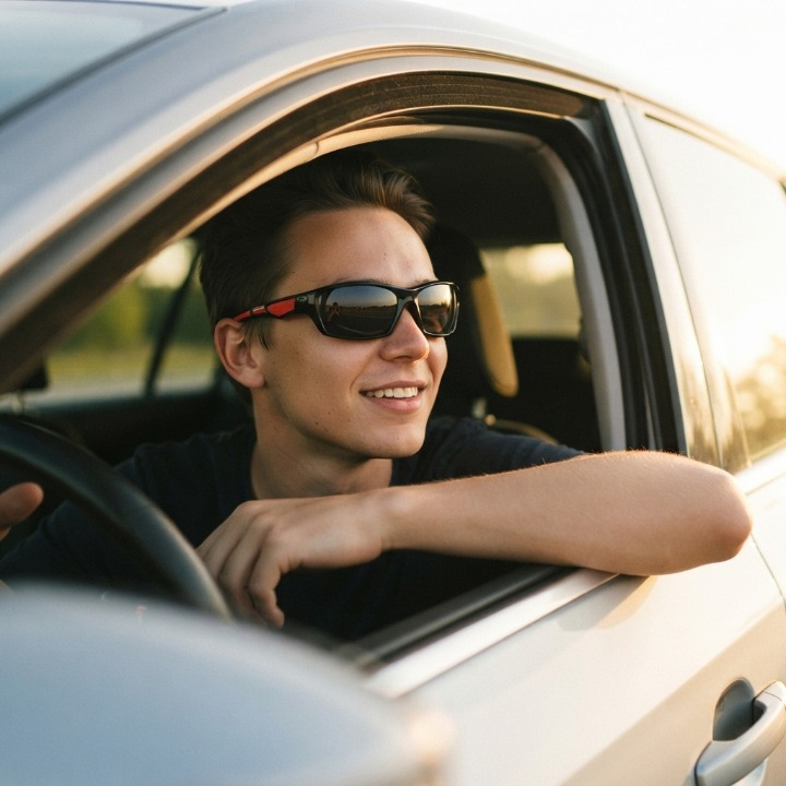 Sportsonnenbrille mit UV400 & Polarisation – Blendfrei bei jedem Wetter -    Zorenza