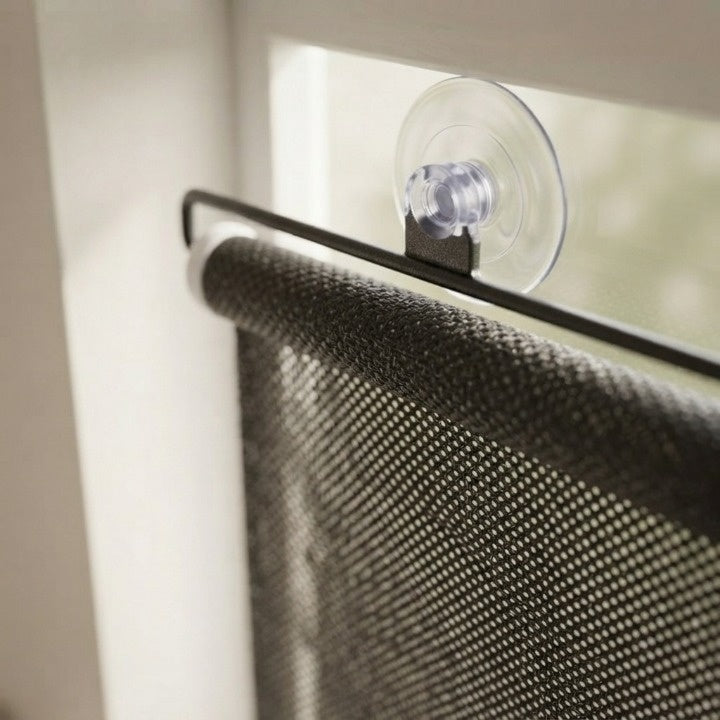 Fensterrollo mit UV-Schutz – selbsthaftend, ohne Bohren -    Zorenza