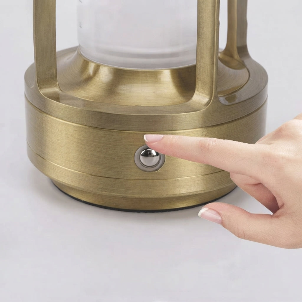 Tischlampe kabellos mit Touch-Dimmer und LED -    Zorenza