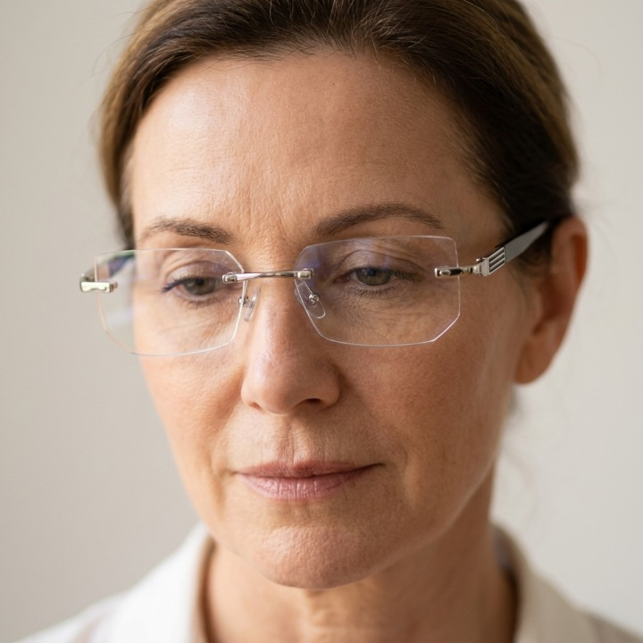 Randlose Gleitsichtbrille mit Blaulichtschutz — Stärke +1,00 bis +4,00 -    Zorenza