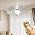 Deckenventilator mit LED-Beleuchtung und Fernbedienung -    Zorenza
