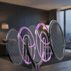 Elektrische Fliegenklatsche mit drehbarem Kopf, USB-wiederaufladbar, 5-lagiges Sicherheitsnetz -    Zorenza