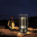 Tischlampe kabellos mit Touch-Dimmer und LED -    Zorenza