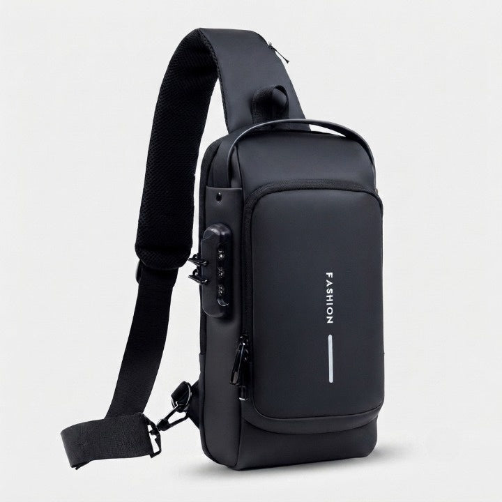 Anti-Diebstahl Rucksack mit USB-Ladeanschluss und Laptopfach -    Zorenza