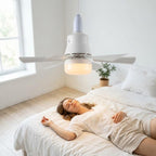 Deckenventilator mit LED-Beleuchtung und Fernbedienung -    Zorenza