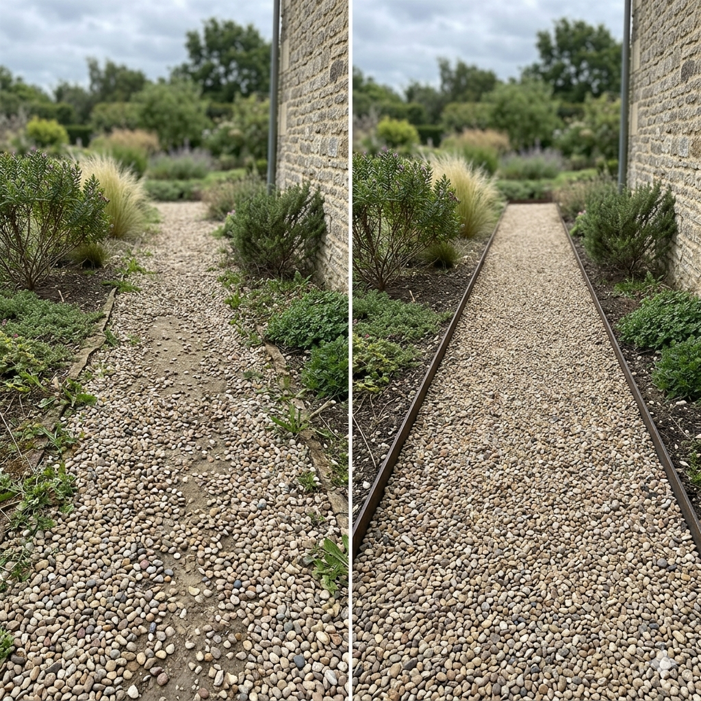 Landschaftskleber Pro – Schnelltrocknender Fixativ für Mulch, Kies & Dekorflächen -    Zorenza