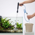Aquarium Wasserwechsler automatisch mit Kiesreiniger -    Zorenza