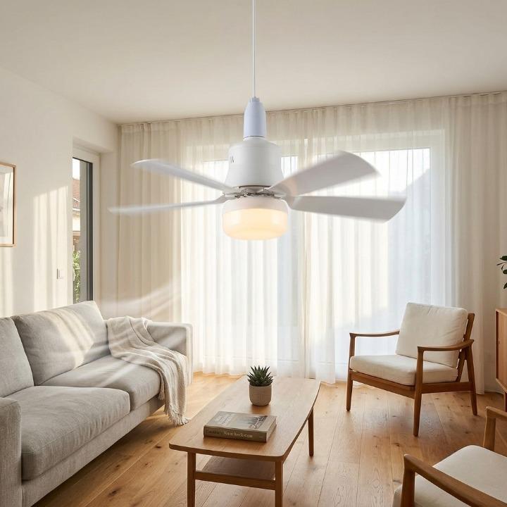 Deckenventilator mit LED-Beleuchtung und Fernbedienung -    Zorenza