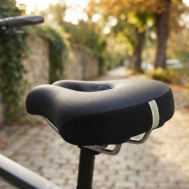 Ergonomischer Fahrradsattel Nasenlos mit Federung und Belüftung -    Zorenza