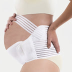 Schwangerschaftsgürtel Bauch- und Rückenstütze – Verstellbar & Atmungsaktiv, S–XXL -    Zorenza