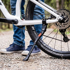 Fahrradständer höhenverstellbar, 32,7–37,8 cm, Kunststoff-Aluminium-Kombination -    Zorenza