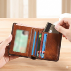 Herren-Geldbörse mit RFID-Schutz — Schlank, sicher, immer organisiert -    Zorenza