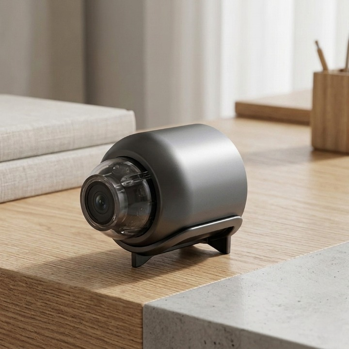 Mini Überwachungskamera 1080p HD — WLAN & 4G, App-Steuerung mit Nachtsicht & Bewegungsalarm -    Zorenza