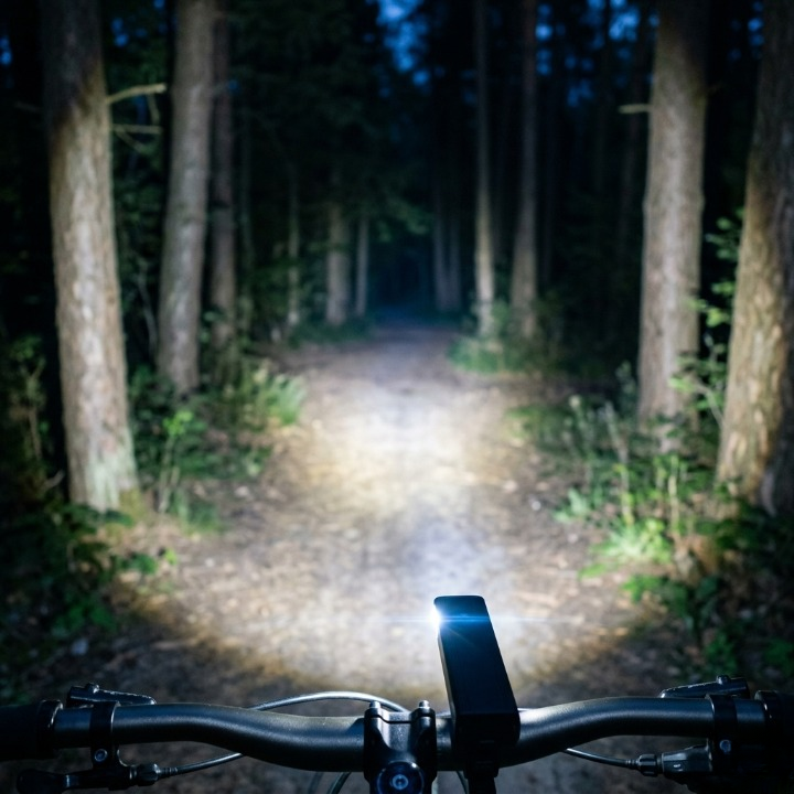 Fahrradlicht LED 900 Lumen mit 180° Weitwinkel für Nachtfahrten -    Zorenza