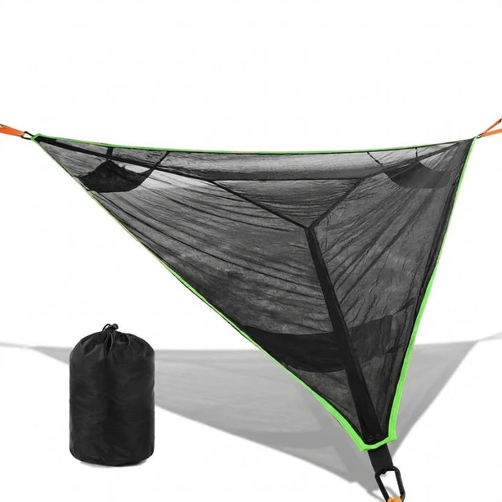 Dreieck-Hängematte mit 3-Punkt-System für mehrere Personen -    Zorenza