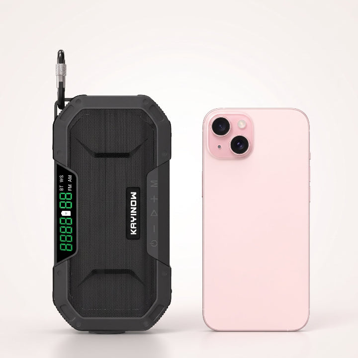 Solar-Notfallradio mit Handkurbel und Powerbank -    Zorenza
