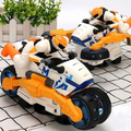 Verwandelbares Stuntbike-Spielzeug mit Actionfigur -    Zorenza