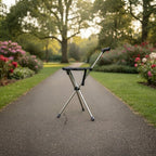 2-in-1 Gehstock mit Sitzfunktion – Klappbar, belastbar bis 150 kg -    Zorenza