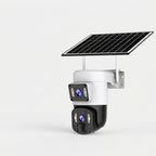 Solarkamera 360° mit 4K Auflösung – Nachtsicht, 10x Zoom, App-Steuerung -    Zorenza