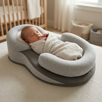 Ergonomisches Baby-Lagerungskissen — Sicherer Schlaf von Anfang an -    Zorenza