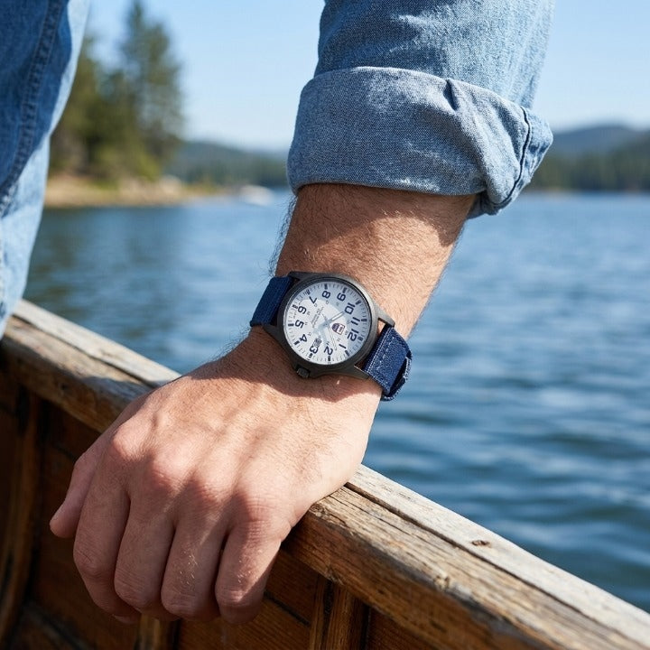 Taktische Herrenuhr wasserdicht mit LED-Beleuchtung -    Zorenza