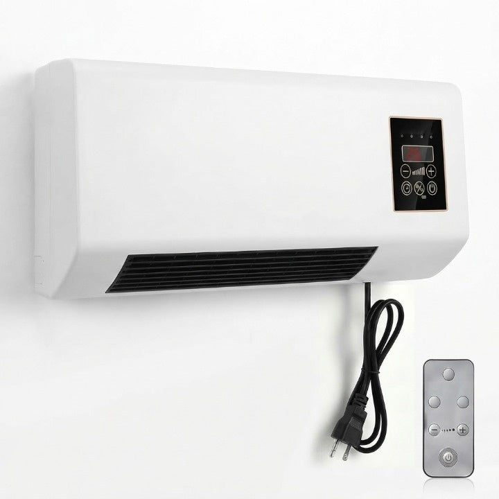 2-in-1 Wandheizung & Klimagerät mit digitalem Display -    Zorenza