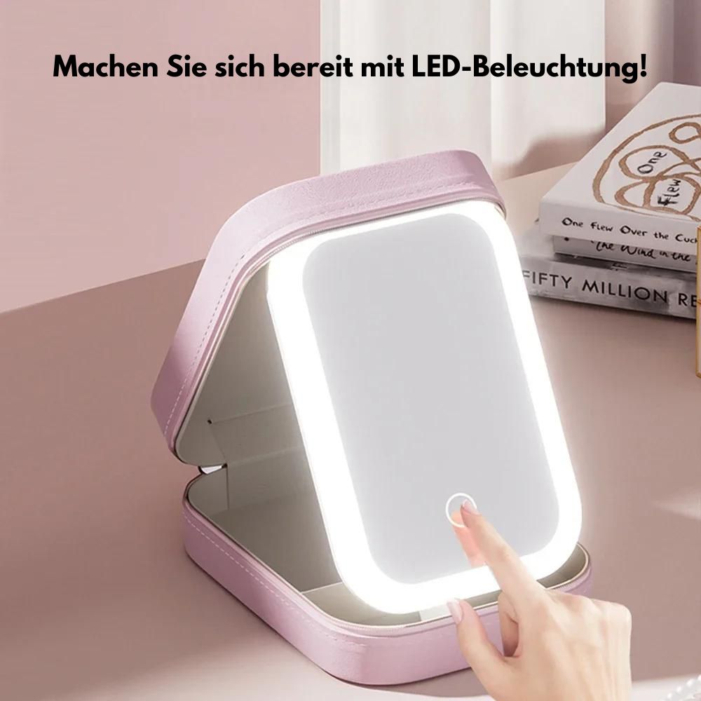 Kosmetikkoffer mit LED-Spiegel -    Zorenza