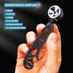 Multifunktions-Messlineal Edelstahl mit Zirkel und Werkzeugset -    Zorenza