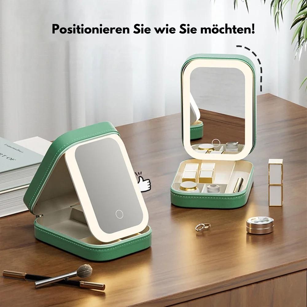 Kosmetikkoffer mit LED-Spiegel -    Zorenza