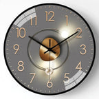 Wanduhr mit LED-Beleuchtung – Stille Quarzmechanismus -    Zorenza