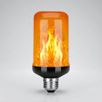 Wandleuchte Laterne Antik-Gold mit Flammeneffekt-LED -    Zorenza