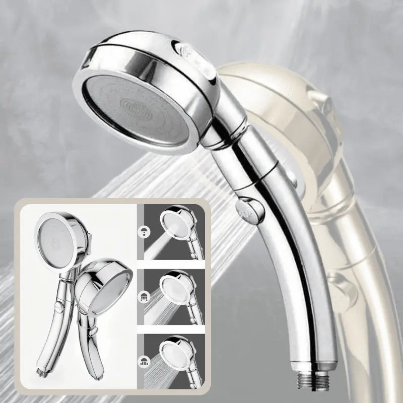 Handbrause 3-in-1 – Starker Strahl & clevere Wasserersparnis Zorenza