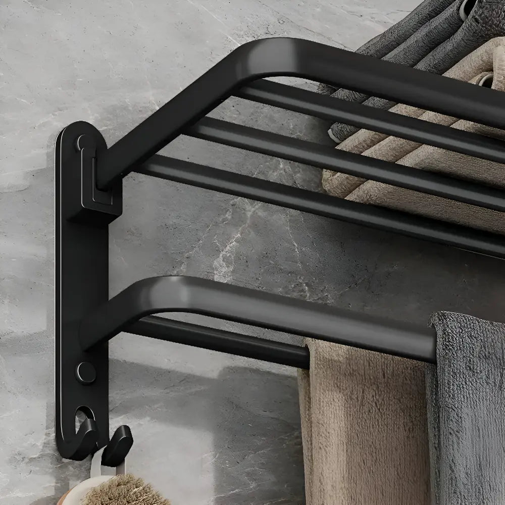 Handtuchhalter aus Aluminium mit Haken Zorenza