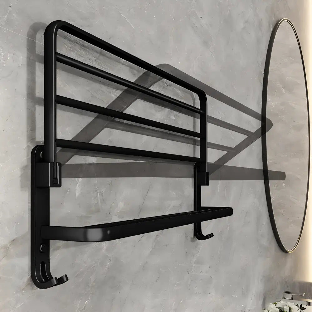Handtuchhalter aus Aluminium mit Haken Zorenza