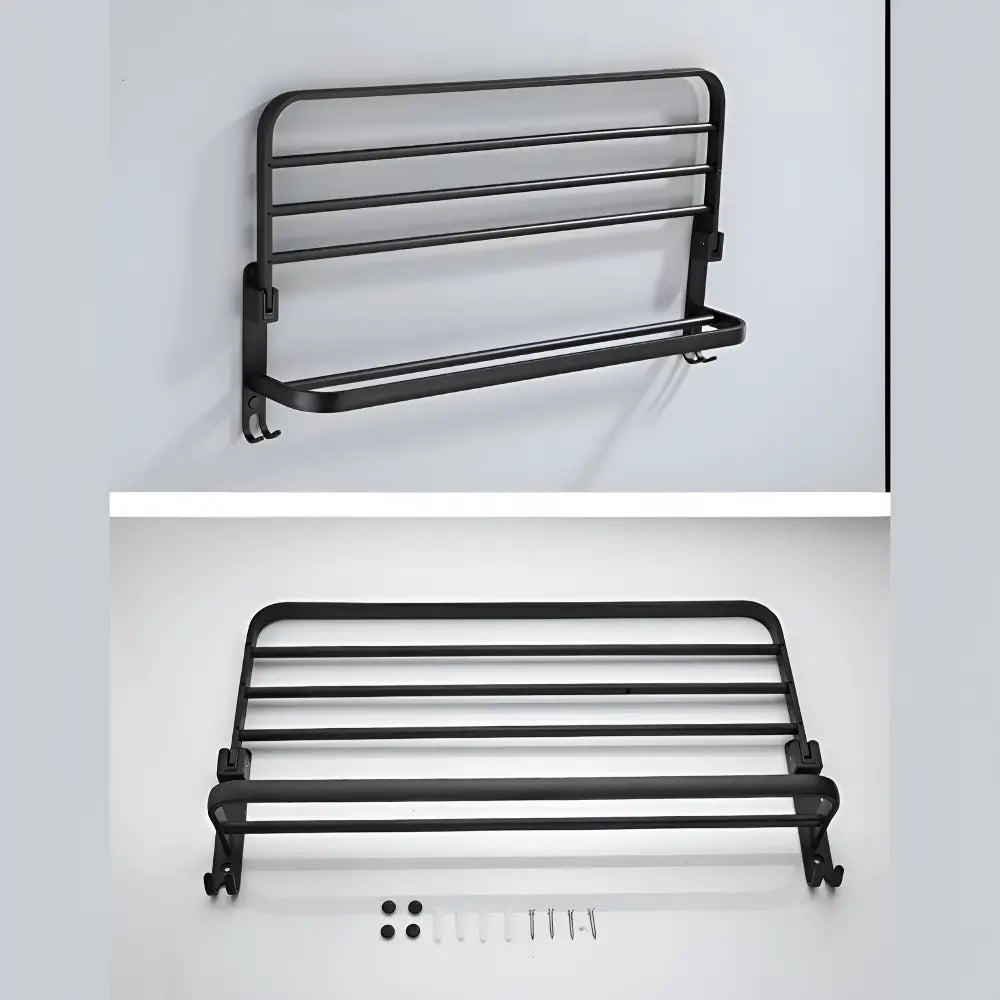 Handtuchhalter aus Aluminium mit Haken Zorenza