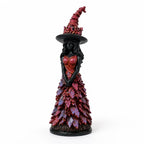 Hexenfigur Resin mit gotischem Design – 25 cm -    Zorenza