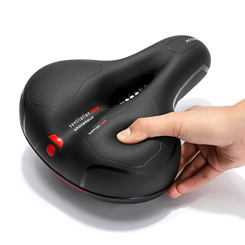 Fahrradsattel ergonomisch mit Stoßdämpfung und Belüftung -    Zorenza
