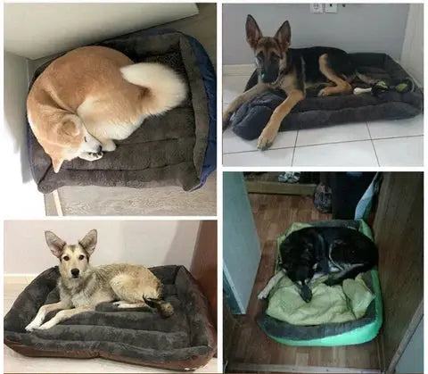 Hundebett mit Fleece-Innenfutter – weich und waschbar Zorenza