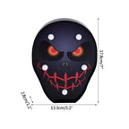 LED Nachtlicht Halloween-Motiv – Batteriebetrieben und wandmontierbar -    Zorenza